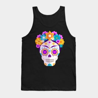 Frida Khalo - Catrina - dia de los muertos - design Tank Top